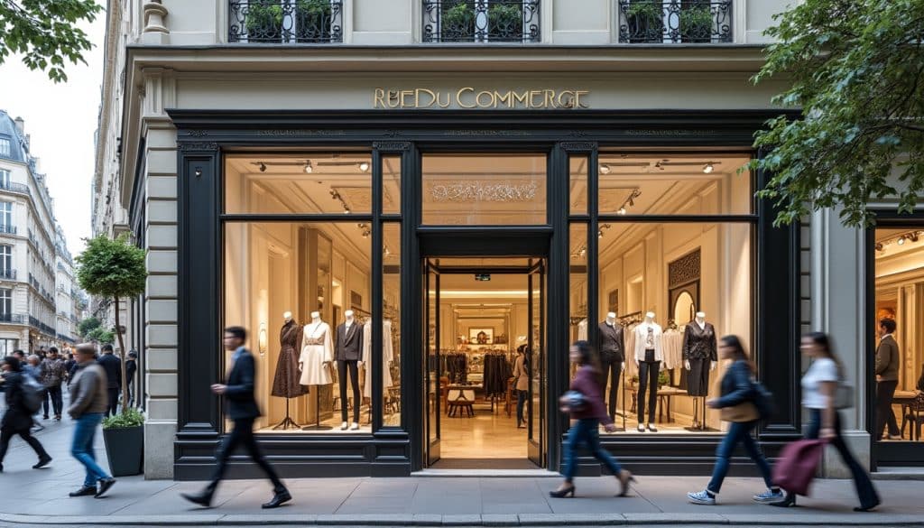 découvrez notre boutique située rue du commerce dans le 15ème arrondissement de paris, offrant une sélection unique de produits de qualité au cœur de la capitale.