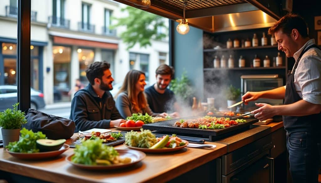 dans votre restaurant pas cher à paris 15, découvrez comment la cuisine de rue rend les repas savoureux et accessibles au budget des étudiants.